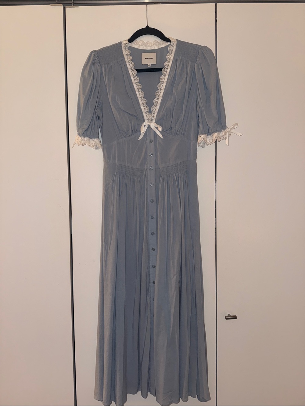 Reformation Ketra Dress in Mineral - Picture 3 of 4